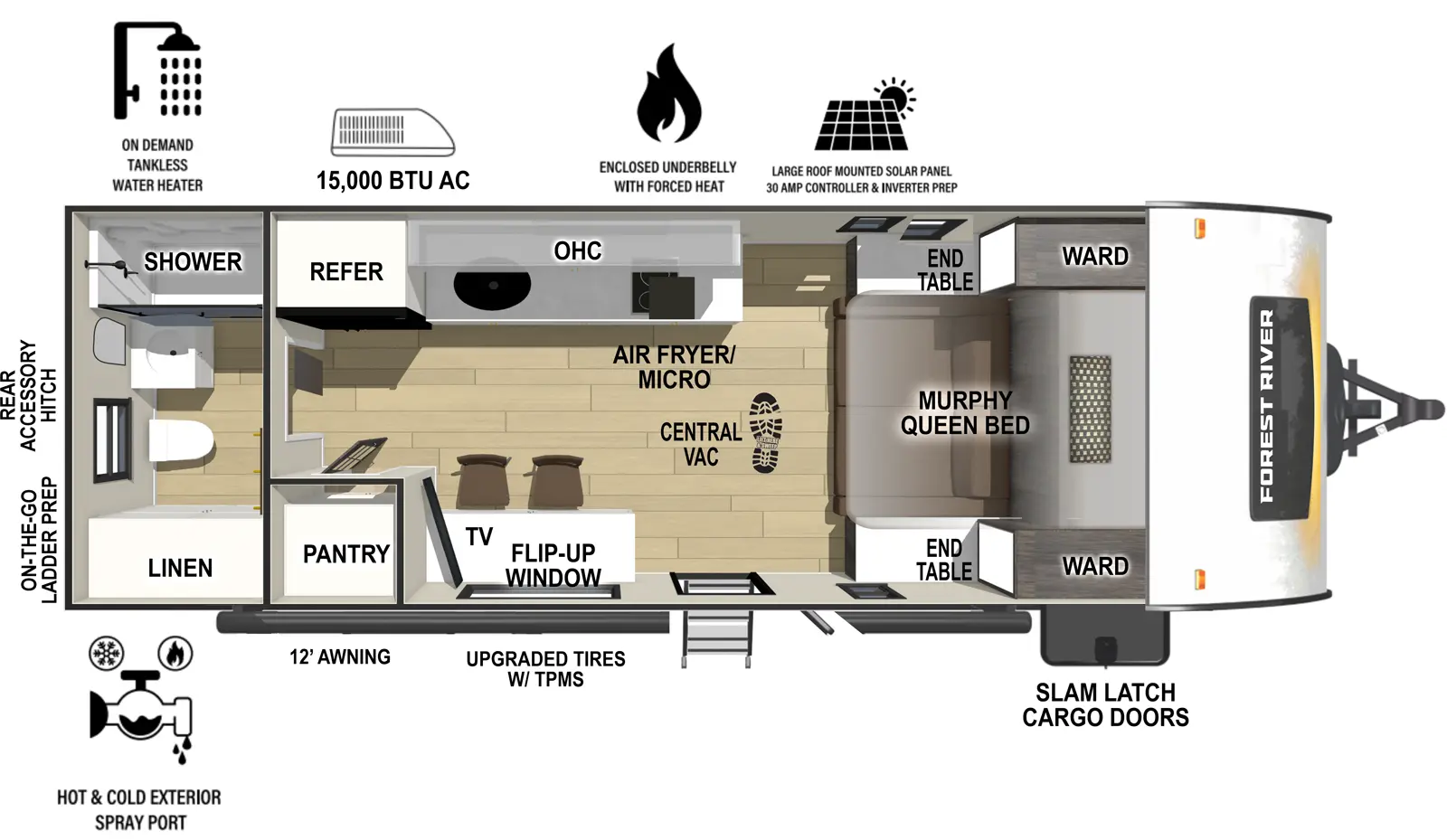 R Pod RP-197 Floorplan